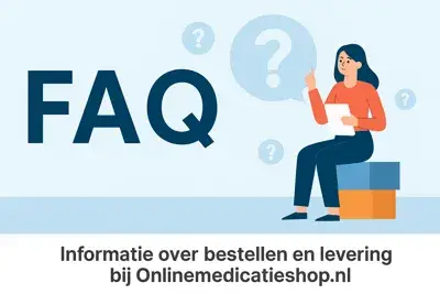 Veelgestelde Vragen en Discrete Service – Klantenservice pictogram voor Onlinemedicatieshop.nl